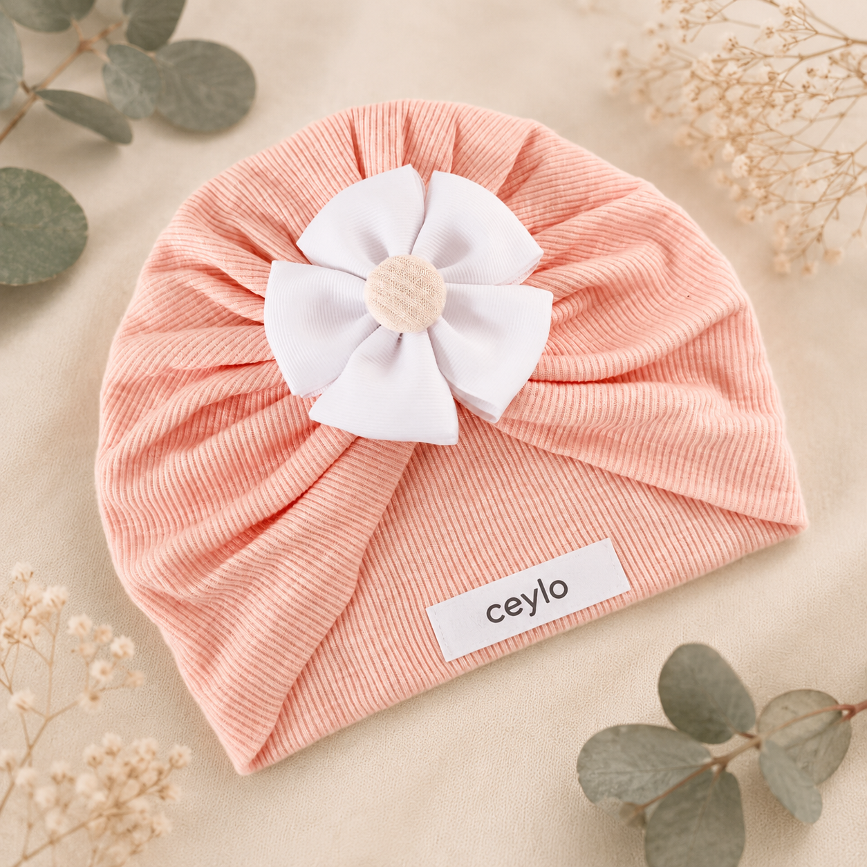 Flower Turbun hats