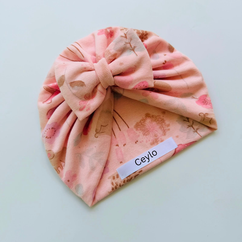 Blush Bloom Turban