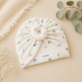 Ocean Doodle Baby Turban Hat